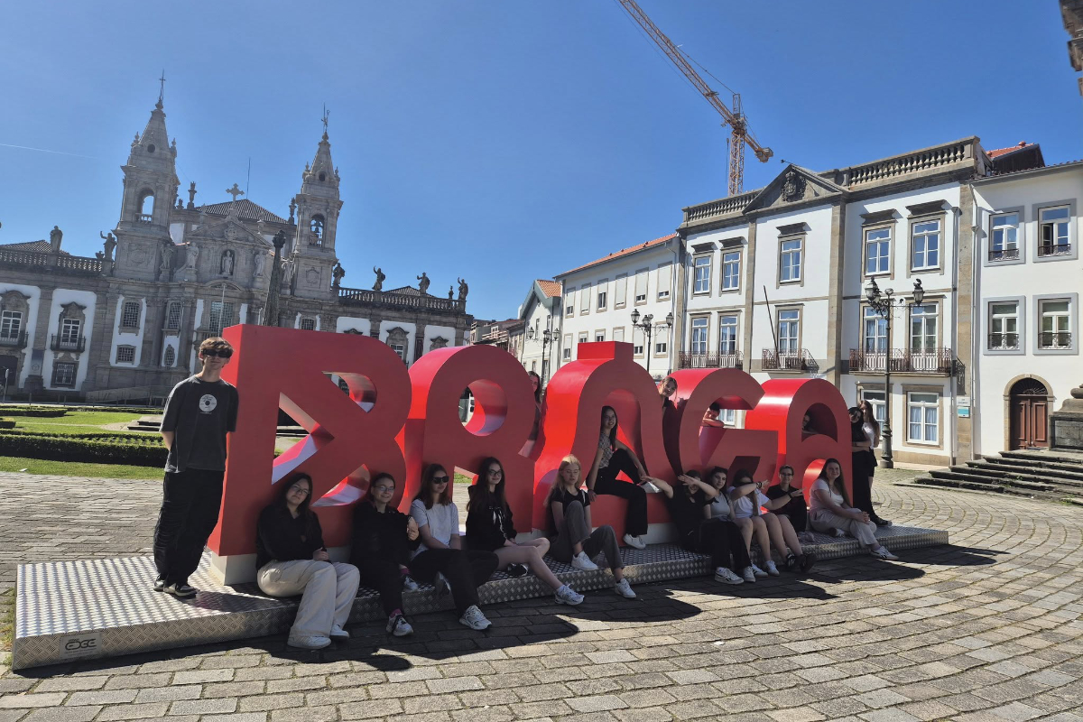 Wyjazd uczniów z opiekunami do Bragi w Portugalii w programie Erasmus+